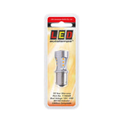 Led Autolamps 1156Am Bayonette Amber Led Indicator Bulb 12-24V 380Lm Effective
