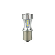 LED Autolamps 1156WM 12-24V White LED Bayonet Type Reverse Bulb - 570 Effective Lumens
