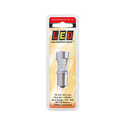 LED Autolamps 1156WM 12-24V White LED Bayonet Type Reverse Bulb - 570 Effective Lumens
