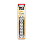 LED Autolamps 120035AM LED Amber Emergency Lamp, 14 Flash Patterns with Synchronisation Wire