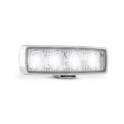 LED Autolamps 13040WM 12 Watt Compact Flood Lamp, White Alloy Base