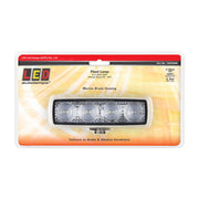 LED Autolamps 13040WM 12 Watt Compact Flood Lamp, White Alloy Base