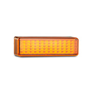 LED Autolamps 175A/2 Front Indicator Lamp, Amber lens, Black Base