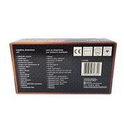 IRON GRIP Black Nitrile Gloves (M) 100 Piece Disposable Gloves Medium - C3350M