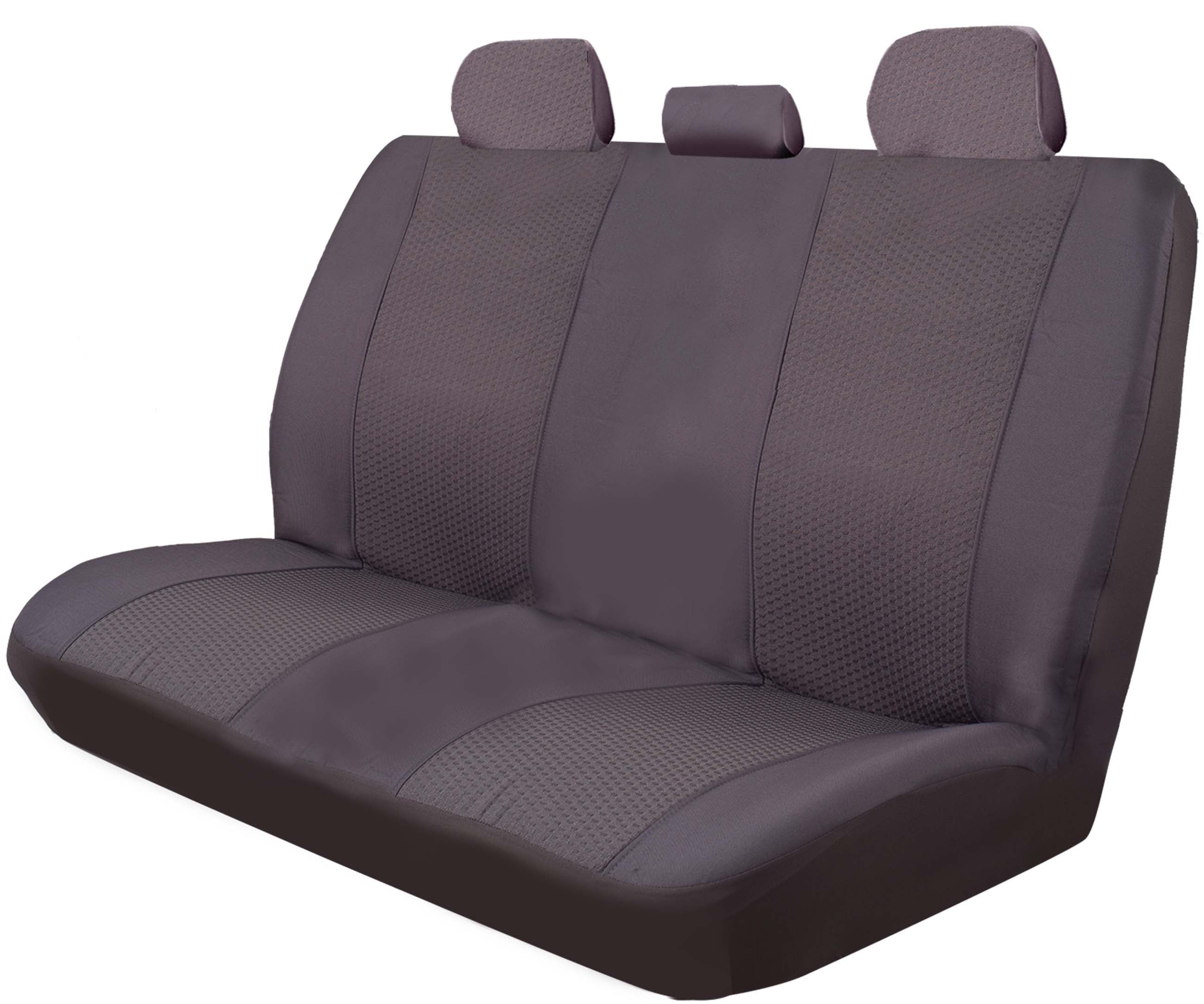 Ilana Car Seat Covers Venice Size 06H Universal Rear Charcoal - 2/VEN06HCHA (Bulky Item - Freight Applies)