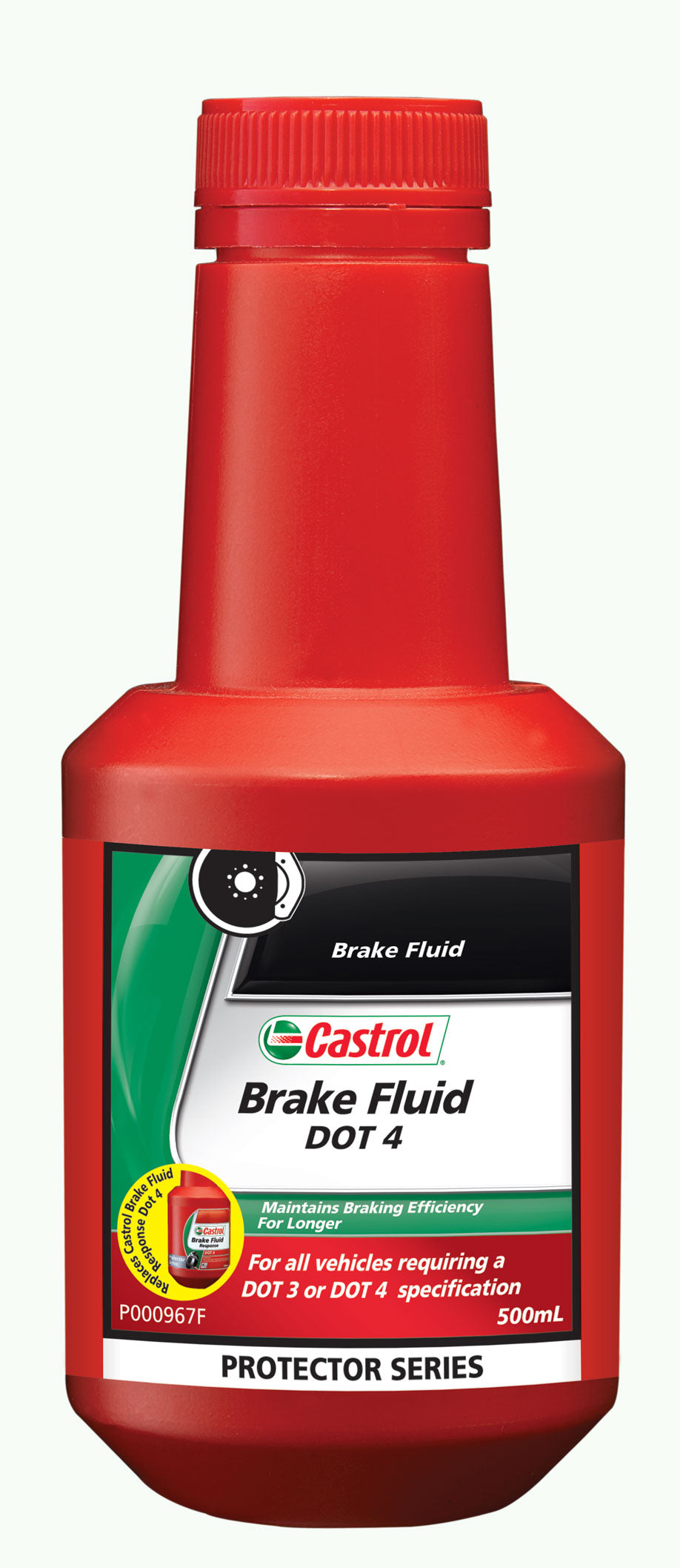 Castrol Brake Fluid Dot 4 500mL - 3377669 (Pickup Only)
