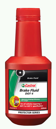 Castrol Brake Fluid Dot 4 500mL - 3377669 (Pickup Only)