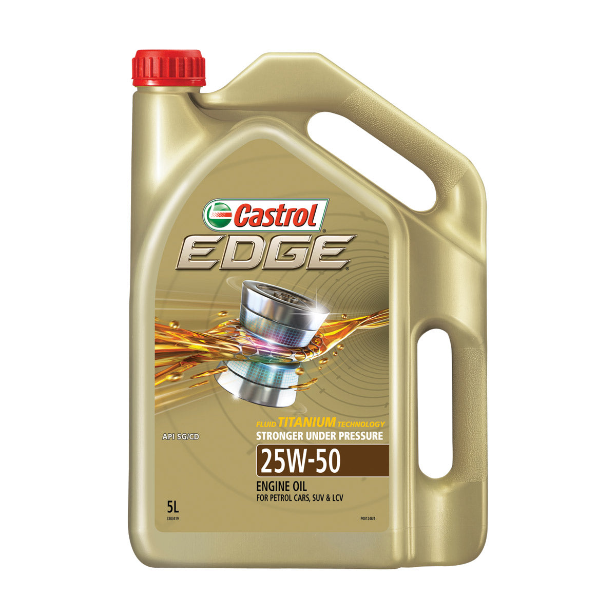 Castrol Edge Semi Synthetic Engine Oil 25W-50 25W-50 5L  - 3383419 (Pickup Only)