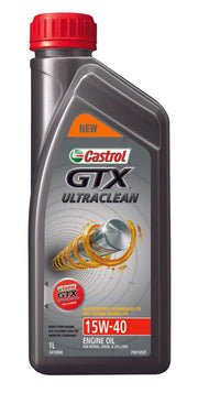 Castrol GTX Ultraclean Engine Oil 15W-40 1L  - 3414908 (Pickup Only)