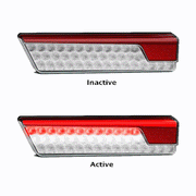 LED Autolamps 355ARWM-2 Set of LED Rear Combination Lamps