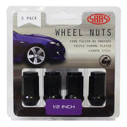 SAAS Wheel Nuts Flat Head Bulge 1/2