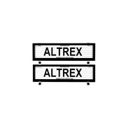 Altrex Ultimate Slimline Black Number Plate Protectors - with Lines - 6CVSL
