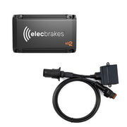 BUNDLE Elecbrakes EB2 + Adapter (Sml Rnd 7 Pin To Lg Rnd 7 Pin) Electric Trailer Brake Controller - A7SR-7LR