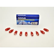Narva 47866 12V T10M Red LED Wedge Globes (Pack Of 10) (Delivery Only)