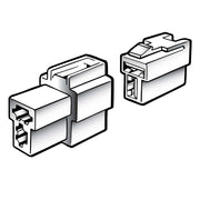 Narva 2 Way Male Quick Connector Housing (2 Pack) - 56272BL