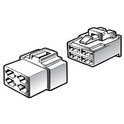 Narva 4 Way Male Quick Connector Housing (2 Pack) - 56274BL