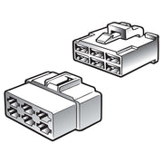 Narva 8 Way Male Quick Connector Housing (2 Pack) - 56278BL