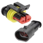 Narva 57522BL 2 Way Amp¬Æ Super Seal Connector Housing Kit (2 Pack)