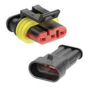 Narva 57523BL 3 Way Amp¬Æ Super Seal Connector Housing Kit (2 Pack)