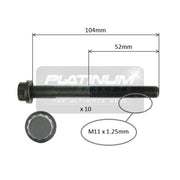 Platinum Cylinder Head Bolt Set - HBS0168