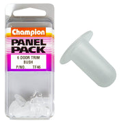 Champion Fasteners Door Trim Bush (7mm Width, to Suit 8mm Hole) - Pack of 6 - TF46