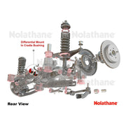 Nolathane Rear Differential Mount Rear Bushing Kit - 49191