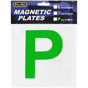 Pro-Kit 2x Magnetic Green P Plates - Suits QLD, NSW, ACT, TAS, SA and NT - RG9387