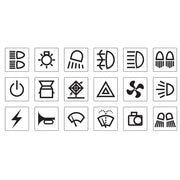 Narva 63177BL TrANSport Sticker Set