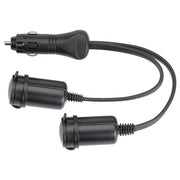 Narva 81033BL Heavy-Duty Adaptor (Cigarette Lighter Plug To Twin Accessory Sockets)