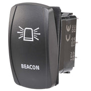 Narva 63234BL 12/24V Off/On LED Illuminated Sealed Rocker Switch With ‚ÄúBeacon‚Äù Symbol (Amber)