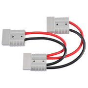 Narva 81069BL Heavy-Duty Adaptor (Battery Connector To Twin Battery Connectors) 50A 50 Amp Anderson Style