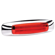 Narva 92454BL 9‚Äì33 Volt Model 24 LED Light Guide Rear End Outline Marker Lamp (Red)