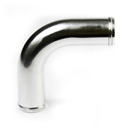 SAAS SP63902 - 2.5 Inch (63mm) Diameter Polished Aluminium 90 Degree Right Angle Joiner Pipe