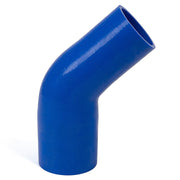 SAAS SSH456376E - 45 Degree Angled Silicone Reducer - 63mm x 76mm Blue