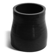 SAAS SSH576376 - Straight 4 Ply Silicone Reducer 57 x 63 x 76mm Length Black