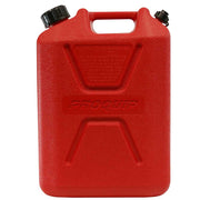 Pro Quip 10L Plastic Fast Pour Fuel Jerry Can - Unleaded Petrol Red - 1008 (Bulky Item - Freight Applies)