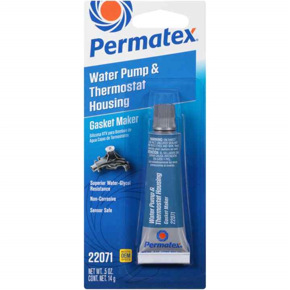 Permatex Water Pump & Thermostat Housing Rtv Silicone Gasket Maker 14G - 22071 - PX22071