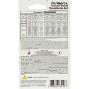 Permatex Permanent Strength Threadlocker Red Carded 10ml - 26210 - PX26210