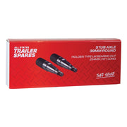 ASTSS Trailer Stub Axle - 39mm Round, 10