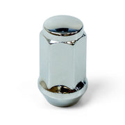 SAAS Single Wheel Nut - 40mm Length, Chrome, 1/2