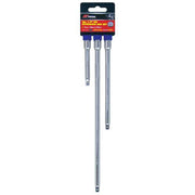 PKTool Socket Extension Bar Set - 3 Piece 1/4