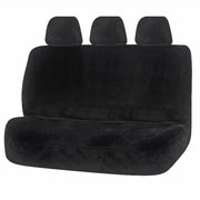 MyCar Universal Rear Seat Covers Size 06/08H - Charcoal Finesse - FAUX08H08