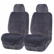 MyCar Universal Front Seat Covers Size 30/35 - Grey Finesse - FAUXA3507
