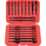 PKTool 18 Piece Blade & Phillips Long Shaft Screwdriver Bits Set - PT30300