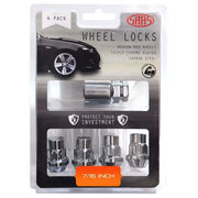 SAAS Lock Nuts Splined Bulge 7/16 UNF Pk 4 - 913020