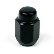 SAAS Set of 5 Wheel Nuts - 35mm Length, Black, M12x1.25 Threads, Acorn Taper Type - 235255BC
