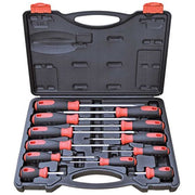 PKTool Steel Phillips & Blade Screwdriver Set - 12 Piece - PT30204