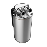 SAAS Baffled Round Polished Billet Oil Catch Can (500mL Capacity) - ST1004