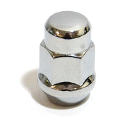 SAAS Single Wheel Nut - 35mm Length, Chrome, 1/2