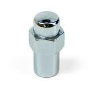 SAAS Single Wheel Nut - 43mm Length, Chrome, 7/16